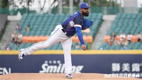 ▲富邦和將先發投手奇優力。（圖／記者劉彥池攝影）