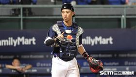 ▲富邦悍將捕手林宥穎。（圖／記者劉彥池攝影）
