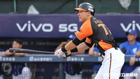 ▲統一獅外野手林安可。（圖／記者劉彥池攝影）