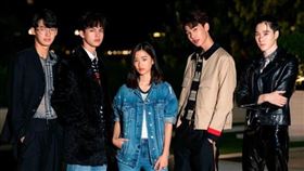 泰國版《流星花園》中「泰式F4」超高顏質受熱議。（圖／翻攝自GMM TV臉書）