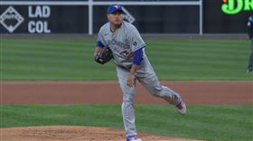 ▲柳賢振戰費城人6局8K僅失2分。（圖／翻攝自藍鳥推特）