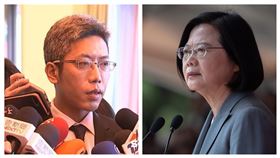 丁允恭、蔡英文（組合圖）