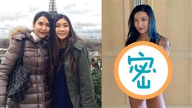 胡芷欣大秀三點式比基尼，姣好身材散發成熟女人味。（圖／翻攝自victoriaawu IG）