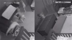 衣櫃應聲倒下重壓2歲兒　驚險畫面曝光讓人捏把冷汗