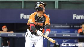 ▲統一獅二壘手潘傑楷。（圖／記者劉彥池攝影）