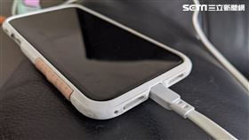 圖／記者谷庭攝,iPhone充電