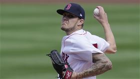 ▲紅襪新秀豪克（Tanner Houck）戰洋基先發6局僅挨1安。（圖／美聯社／達志影像）