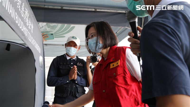 慈濟展現救援軟實力　蔡英文讚這事
