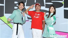 三立金鐘分享會，《綜藝大熱門》吳宗憲、Lulu、陳漢典。（圖／記者邱榮吉攝影）