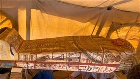 ▲埃及發現的木乃伊。（圖／翻攝自推特）