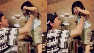 獨家／永遠暖男鬼哥　逗娃影片曝光