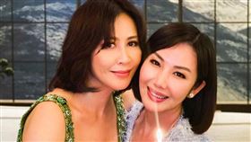 劉嘉玲近日替小9歲的名模閨密周汶錡慶生/IG