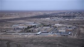 美軍駐伊拉克基地，阿薩德空軍基地，Al-Asad Air Base。（圖／美聯社／達志影像）