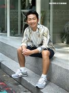 蔡昌憲入圍男主角金鐘三立新聞網專訪。（記者邱榮吉/攝影）