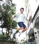 蔡昌憲入圍男主角金鐘三立新聞網專訪。（記者邱榮吉/攝影）