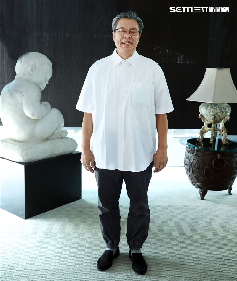 楊烈三立新聞網專訪。（記者邱榮吉/攝影）