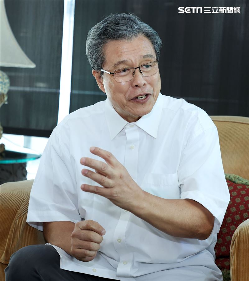 楊烈三立新聞網專訪。（記者邱榮吉/攝影）