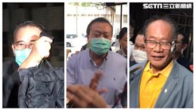 ▲法官諭知3名立委蘇震清(中)、廖國棟(右)、陳超明(左)均有羈押禁見的必要，但依憲法增修條文規定要經過立法院的同意。（資料照／記者楊佩琪攝）