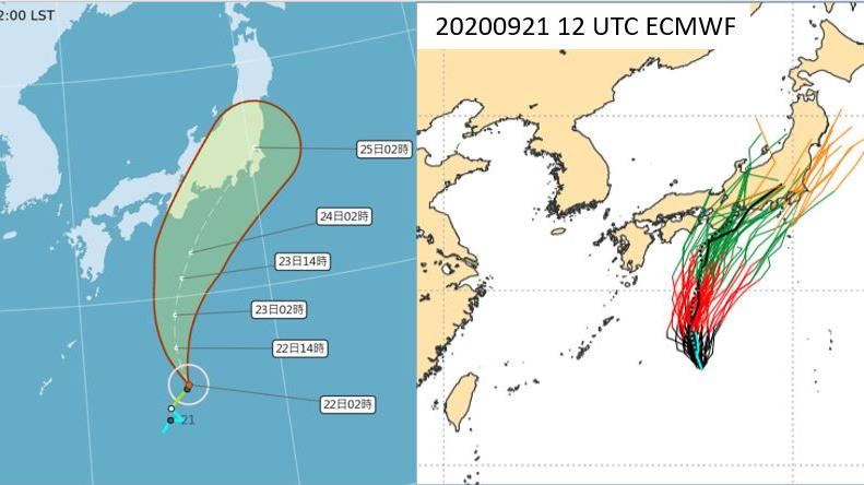 白海豚轉彎若不夠大　登陸本州機率高