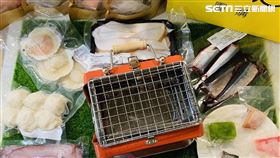 宅烤肉大流行 迷你烤爐和小份量食材是今年搶手商品（圖／486團購網提供）