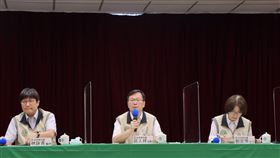 莊人祥，林詠青，劉定萍 （圖／疾病管制署提供）