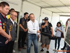 苗栗縣長訪視台積電新廠投資案，建廠最新進度30％（圖／苗栗縣政府）