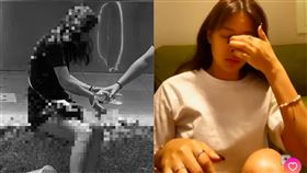 台北,信義,潑糞,下跪道歉,矮,直播,痛哭