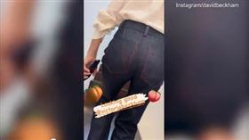 ▲貝克漢樓梯偷拍。（圖／翻攝自推特）