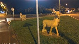 嘉義縣鹿草鄉,鹿茸,雕像,車禍