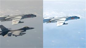陸媒報「共機飛中線」…偷P圖被抓包：台軍機秒變隱形戰機