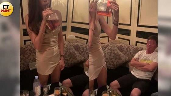 酒店公關踩罐威士忌　本尊是海陸正妹