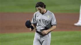 ▲柯爾（Gerrit Cole）挨本季第14轟，並列大聯盟被全壘打王。（圖／美聯社／達志影像）