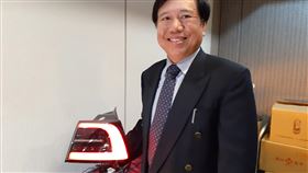 聯嘉光電：做好LED車燈垂直整合聯嘉光電董事長黃國欣22日表示，從LED磊晶、晶片、封裝元件、模組做好垂直整合的優勢。中央社記者潘智義攝　109年9月22日