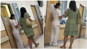 大媽櫃台狂飆護理師…「理由曝光」網看傻：先掛耳鼻喉科吧（圖／翻攝自爆料公社）