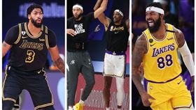 NBA／奇觀！湖人4內線合抓4籃板
NBA,季後賽,洛杉磯湖人,Anthony Davis,籃板,籃零王
翻攝自湖人官方IG