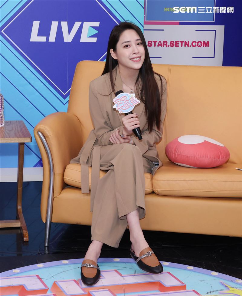 歐陽妮妮安安大明星(戲劇宣傳)。（記者邱榮吉/攝影）