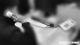 打電話、接電話（示意圖）