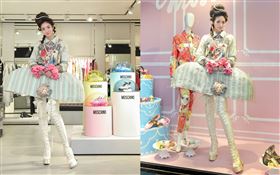 謝沛恩詮釋 Moschino 2020秋冬系列。（圖／Moschino提供）