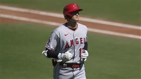 ▲大谷翔平帶頭，天使單局3轟教士。（圖／美聯社／達志影像）