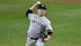 ▲田中將大二縫線速球失投，連5場比賽挨轟。（圖／美聯社／達志影像）