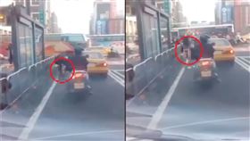 計程車,長髮女,當眾拉屎,馬路上