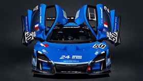 ▲天藍色Senna GTR LM是紀念McLaren F1/07R。（圖／翻攝McLaren網站）