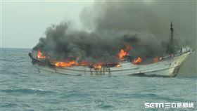 「佑承3」漁船王功火艘船／翻攝畫面