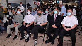 柯文哲，捷運初期路網車站電扶梯改善工程（圖／北市提供）