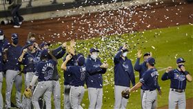 ▲光芒睽違10年奪下美聯東區第一。（圖／美聯社／達志影像）