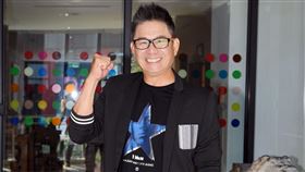 藝人洪都拉斯金鐘專訪。（記者邱榮吉/攝影）