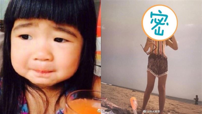 曹格愛女10歲了　長腿近照驚呆全網
