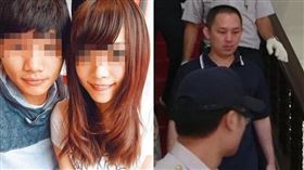 左圖為役男絞殺母女檔 黃麟凱、右圖為尋妻溺殺無辜鄰 沈文賓／資料照