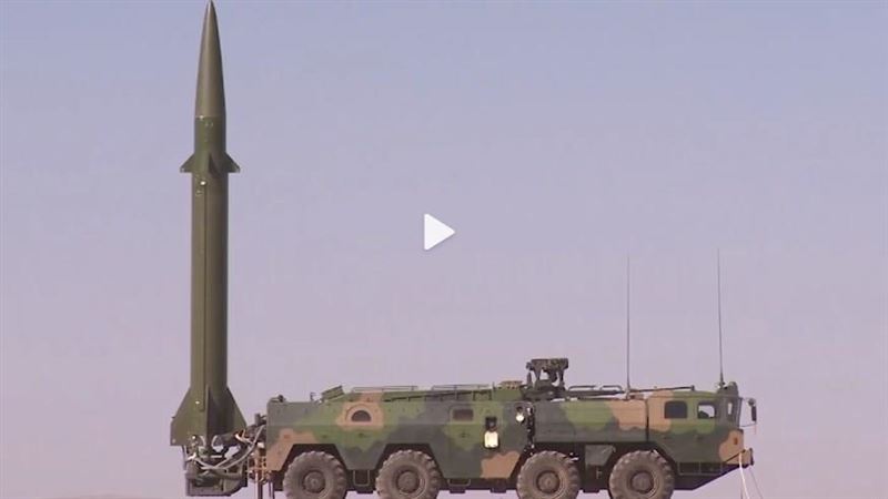 共軍發布東戰區片　同時發射10飛彈