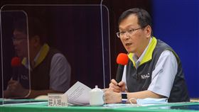 武漢肺炎增1境外移入（2）中央流行疫情指揮中心25日下午舉行記者會，指揮中心發言人莊人祥宣布新增1例武漢肺炎（2019冠狀病毒疾病，COVID-19）病例，國內累計病例數達510例。中央社記者謝佳璋攝　109年9月25日